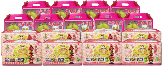 黃家麻豆文旦禮盒包裝